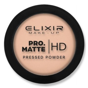 Elixir Make-Up Pro. Matte Pressed Powder HD Πούδρα για Ματ Αποτέλεσμα No.206 Cookie Dust, 8gr