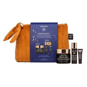 Apivita Promo You Majesty Queen Bee Κρέμα Πλούσιας Υφής, 50ml & ΔΩΡΟ Μίνι Ορό, 10ml & Μίνι Κρέμα Ματιών, 2ml & Νεσεσέρ, 1τμχ