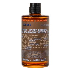 Korres ​Athenian Grooming Βέτιβερ + Μπαχαρικά Ανδρική Eau de Cologne, 100ml