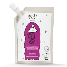 Hiskin Crazy Hair Deep Cleansing Shampoo Scalp Balance Σαμπουάν Βαθύ Καθαρισμού Rasberry-Blueberry [Ανταλλακτικό] Travel Size, 100ml