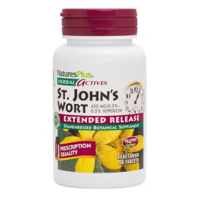 Natures Plus St Johns Wort 450 mg Συμπλήρωμα από Εκχύλισμα Βαλσαμόχορτου, 60tabs