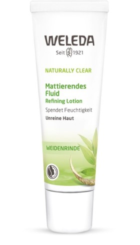 Weleda Naturally Clear Refining Lotion Γαλάκτωμα Προσώπου με Εκχύλισμα Ιτιάς για Ματ Αποτέλεσμα για Δέρμα με Ατέλειες, 30ml