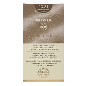 Apivita My Color Elixir Μόνιμη Βαφή Μαλλιών 10.81 Κατάξανθο Περλέ, 125ml