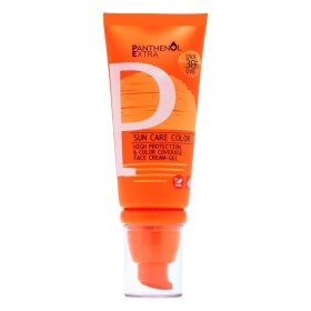 Panthenol Extra Sun Care Color Gel-Cream Αντηλιακή Κρέμα-Τζελ Προσώπου με Χρώμα SPF30, 50ml