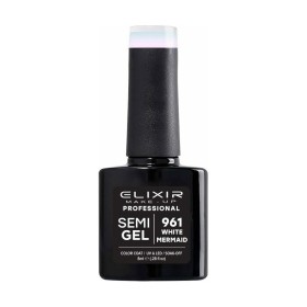 Elixir Make-up Semi Gel Ημιμόνιμο Επαγγελματικό Βερνίκι Νυχιών Νο961 White Mermaid, 8ml