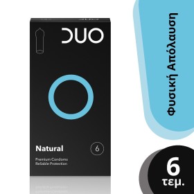 Duo Natural Προφυλακτικά, 6 Τεμάχια