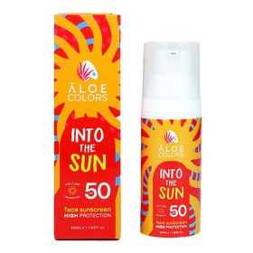 Aloe Colors Into The Sun Face Sunscreen Αντηλιακή Κρέμα Προσώπου SPF50, 50ml