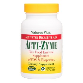 Natures Plus Acti-Zyme Φόρμουλα Πεπτικών Ενζύμων, 90caps