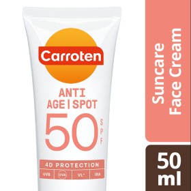 Carroten Αντηλιακή Κρέμα Προσώπου Κατά των Κηλίδων SPF50, 50ml