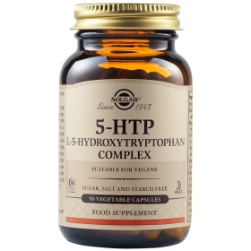Solgar Συμπλήρωμα Διατροφής 5-HTP 100mg, 90 φυτικές κάψουλες