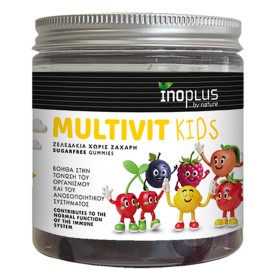 Inoplus MultiVit Kids Παιδικές Πολυβιταμίνες, 60 Ζελεδάκια