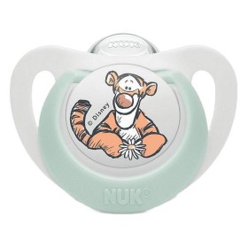 Nuk Star Disney Winnie the Pooh Πιπίλα Σιλικόνης Λαχανί Winnie 6-18m, 1τμχ