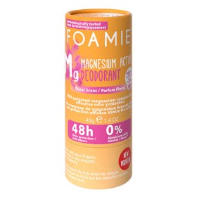 Foamie Happy Day Magnesium Active Floral Αποσμητικό σε Stick Χωρίς Αλουμίνιο για 48h, 40gr