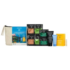 Apivita Promo Hydra Essentials Aqua Beelicious Κρέμα-Gel Ενυδάτωσης, 15ml, Beessential Oils, 1.6ml, Black Cleansing Gel, 50ml & 3 Μάσκες Express