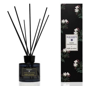 Blue Scents Home Fragrance Night Jasmine Αρωματικό Χώρου με Sticks Διάχυσης, 100ml	