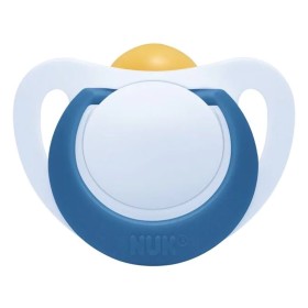 Nuk Star Ορθοδοντική Πιπίλα Latex 18-36m Κίτρινα Λουλούδια, 1τμχ