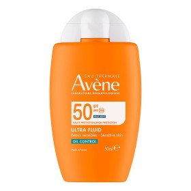 Avene Invisible Ultra Fluid Αδιάβροχη Αντηλιακή Κρέμα Προσώπου SPF50+, 50ml