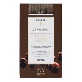 Korres Argan Oil Advanced Colorant 6.17 Ξανθό Σκούρο Μπεζ, 50ml