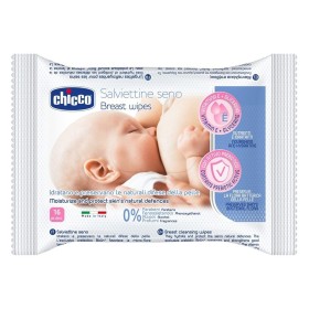 Chicco Breast Wipes Μαντηλάκια Καθαρισμού Στήθους Natural Feel, 16τμχ 