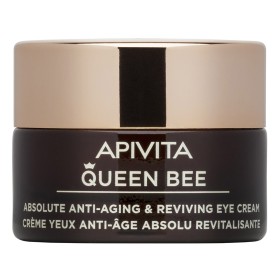 Apivita Queen Bee Absolute Anti-Aging Reviving Κρέμα Ματιών Απόλυτης Αντιγήρανσης & Αναζωογόνησης με Βασιλικό Πολτό Πλούσιας Υφης,15ml