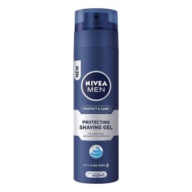 Nivea Men Protect & Care Ανδρικό Gel Ξυρίσματος Με Aloe Vera, 200ml