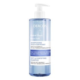 Vichy Dercos Mineral Shampoo Σαμπουάν Καθημερινής Χρήσης Κατάλληλο για Όλη την Οικογένεια, 400ml
