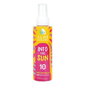 Aloe Colors Into The Sun Body Tanning Oil Λάδι Μαυρίσματος SPF10, 150ml