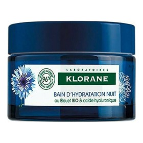 Klorane Bleuet Water Sleeping Mask With Organic Cornflower & Hyaluronic Acid Απαλή Ενυδατική Κρέμα Νύχτας, 50ml