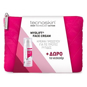 Tecnoskin Myolift Σετ Περιποίησης για Αντιγήρανση με Κρέμα Προσώπου & Νεσεσέρ, 50ml
