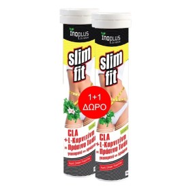 Inoplus Slim Fit CLA + L-Carnitine + Πράσινο Τσάι, 2x20 αναβράζοντα δισκία