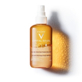 Vichy Capital Soleil Protective Water Bronzing SPF50 Spray Προσώπου & Σώματος για Λαμπερό Μαύρισμα, 200ml