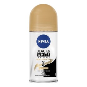 Nivea Deo Black & White Silky Smooth Γυναικείο Αποσμητικό Roll-On, 50ml