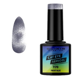 Elixir Ημιμόνιμο Βερνίκι Νυχιών Semi Gel 1170 Frost Blue, 8ml