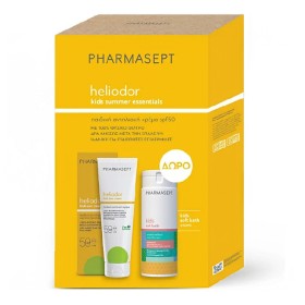 Pharmasept Heliodor Promo Kids Sun Cream Παιδική Αντιηλιακή Κρέμα SPF50, 150ml & Δώρο Kids Soft Bath Παιδικό Αφρόλουτρο, 250ml