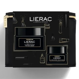 Lierac Xmas Promo Pack Premium Creme Soyeuse Σετ Περιποίησης για Αντιγήρανση με Κρέμα Ματιών, 20ml & Κρέμα Προσώπου, 50ml & Νεσεσέρ, 1τμχ