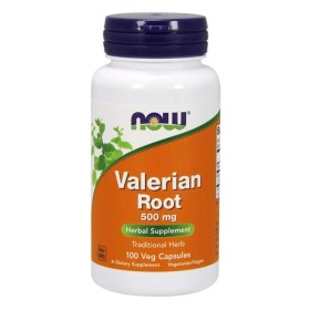 Now Foods Valerian Root 500mg Συμπλήρωμα Διατροφής με Ηρεμιστικές και Χαλαρωτικές Ιδιότητες, 100 κάψουλες