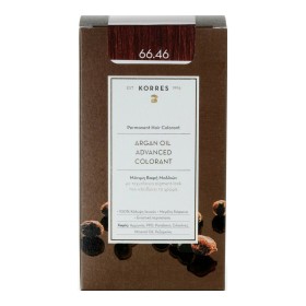 Korres Argan Oil Advanced Colorant Μόνιμη Βαφή Μαλλιών 66.46 Έντονο Κόκκινο Βουργουνδίας, 50ml