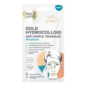 Selfie Project Gold Hydrocolloid Anti-Pimple Triangles Επιθέματα Για Την Ακμή, 4τμχ