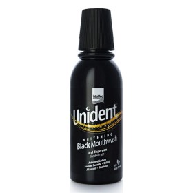 Intermed Unident Whitening Black Mouthwash Στοματικό Διάλυμα, 250ml