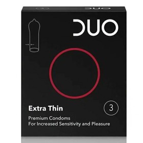 Duo Προφυλακτικά Extra Thin, 3τμχ
