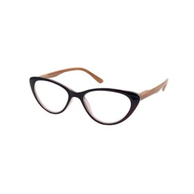 Eyelead Γυαλιά Πρεσβυωπίας / Διαβάσματος Μπορντό Πεταλούδα με Ξύλινο Βραχίονα Κοκάλινο Ε206 2.50, 1τμχ