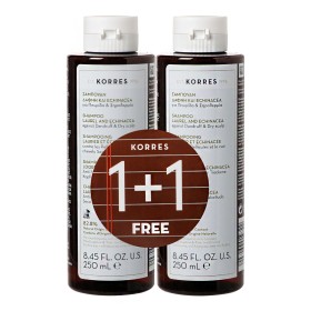 Korres Promo Σαμπουάν Δάφνη & Echinacea Κατά της Πιτυρίδας & της Ξηροδερμίας,  2x250ml