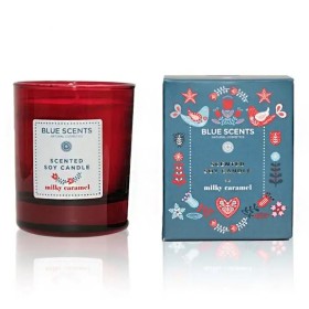 Blue Scents Scented Soy Candle Milky Caramel Αρωματικό Κερί Χώρου με Άρωμα Καραμέλα Γάλακτος, 145g