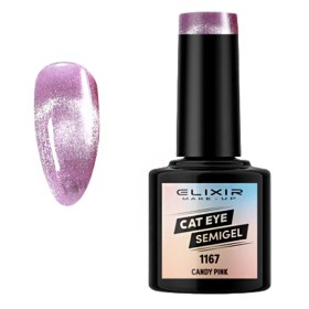 Elixir Ημιμόνιμο Βερνίκι Νυχιών 1167 Candy Pink, 8ml