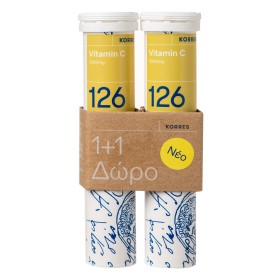 Korres 126 Vitamin C 1000mg, 36αναβράζοντα δισκία