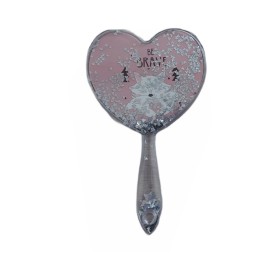 Ro-Ro Accessories MR193 Παιδικός Καθρέφτης Χειρός Σε Σχήμα Καρδιάς με Κύκνο, 1τμχ	