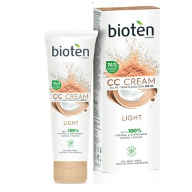 Bioten Day Cream CC Light,  ενυδατική κρέμα Ελαφριάς Υφής, 50ml