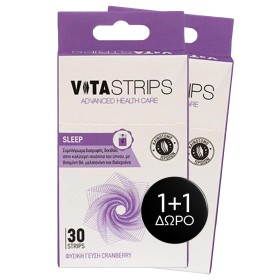 Vitastrips Sleep Συμπλήρωμα Διατροφής για την Καταπολέμηση της Αυπνίας 1+1 Δώρο, 60τμχ