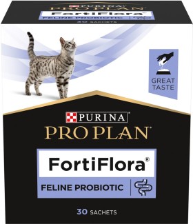 Purina Pro Plan Fortiflora Προβιοτικά Γάτας, 30x1g