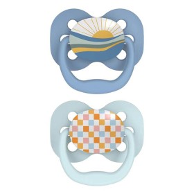 Dr. Browns Advantage Πιπίλες Σιλικόνης Γαλάζιο - Μπλε για 0-6m, 2τμχ